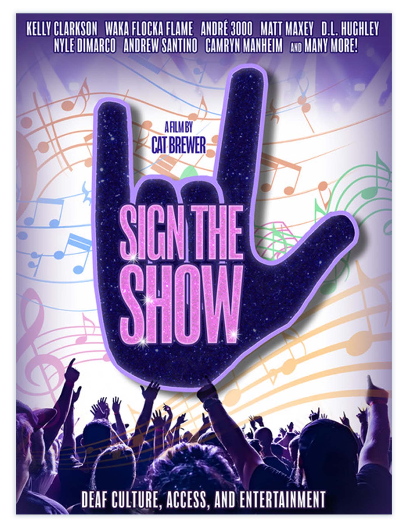 sign the show movie poster